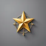 staff with gold star image